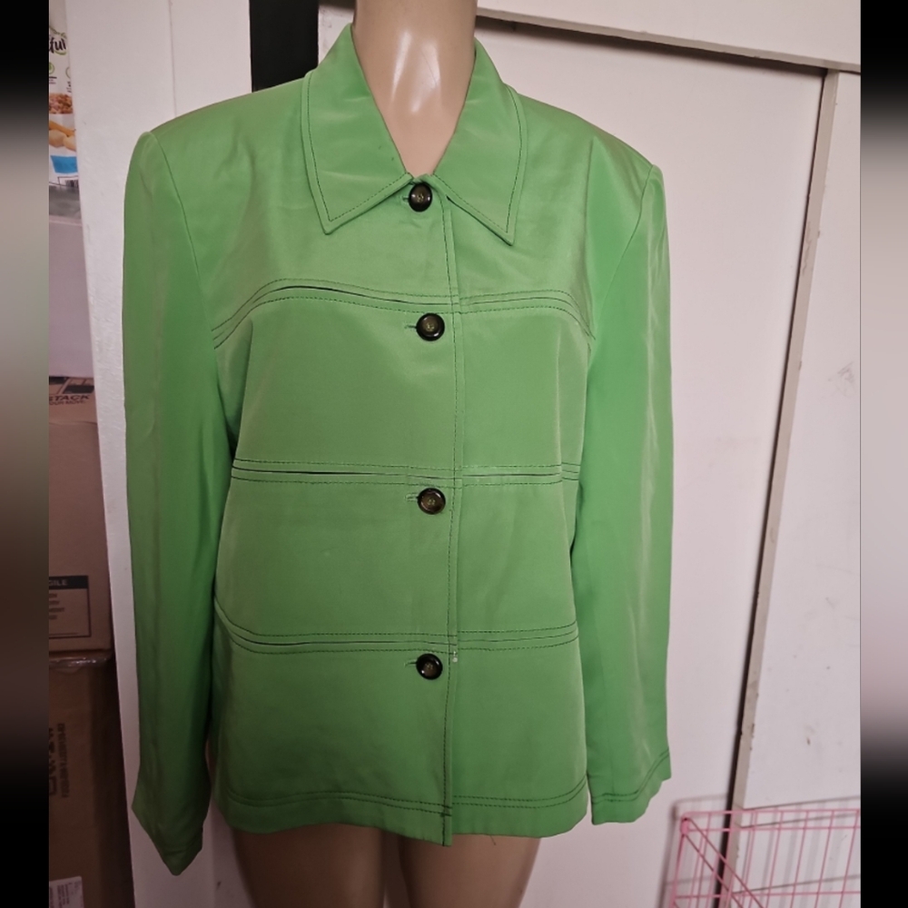 Travis Ayers Lime Green Blazer
